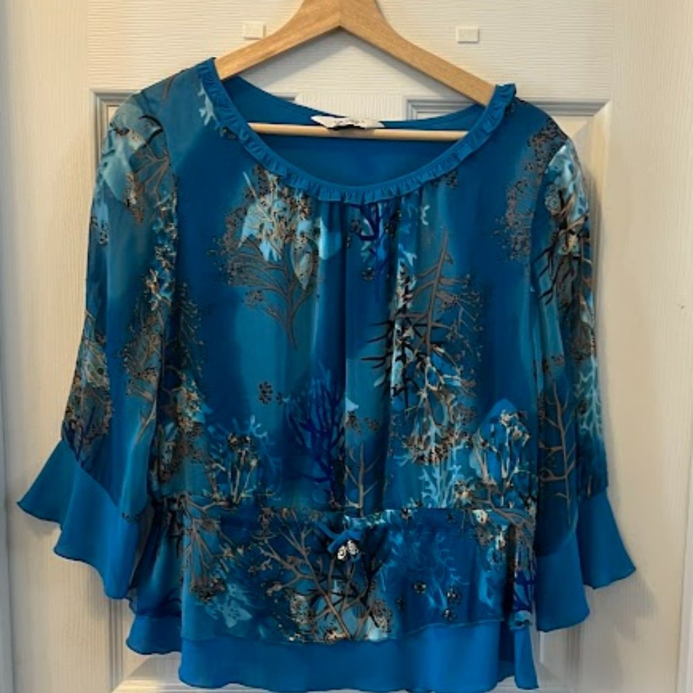 100% Natural Silk Blouse